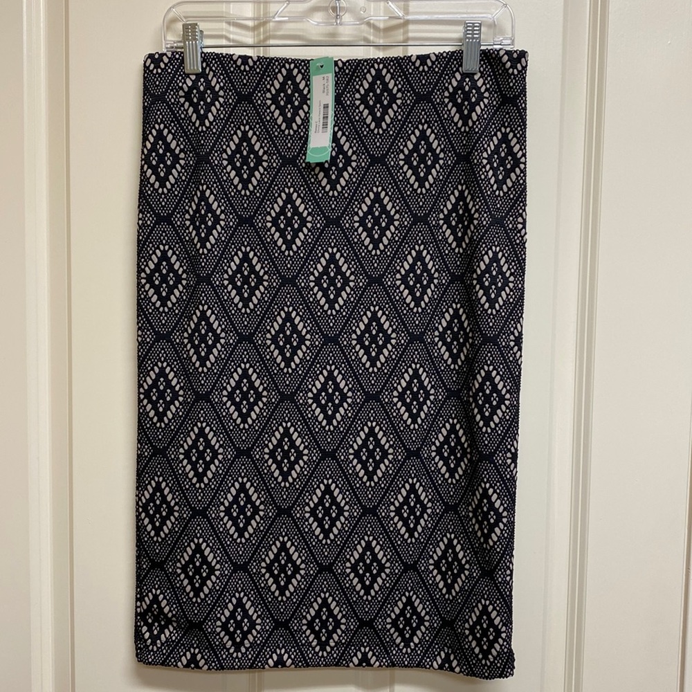 Renee C - Elvira Lace Pencil Skirt (Black)